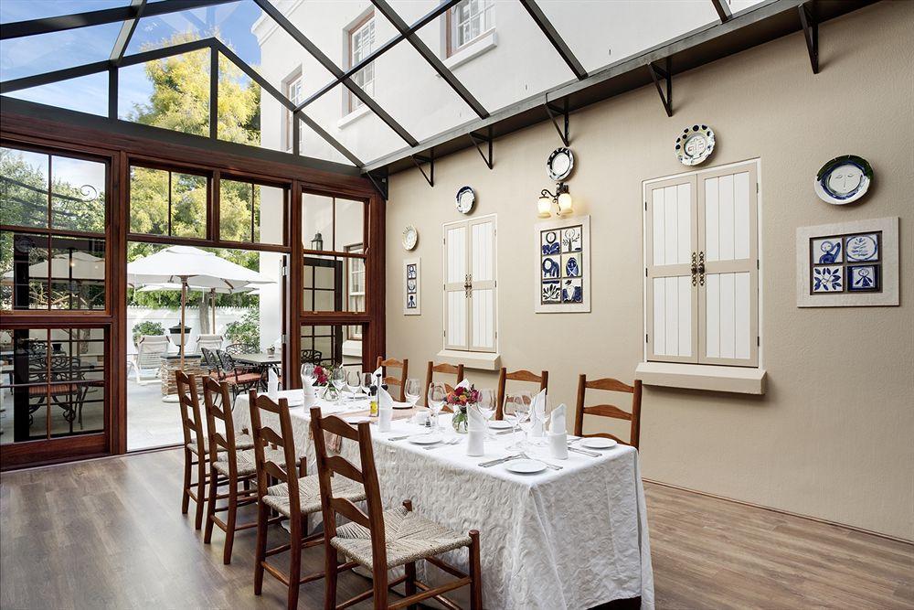 Coopmanhuijs Boutique Hotel & Spa Stellenbosch Restaurant bilde