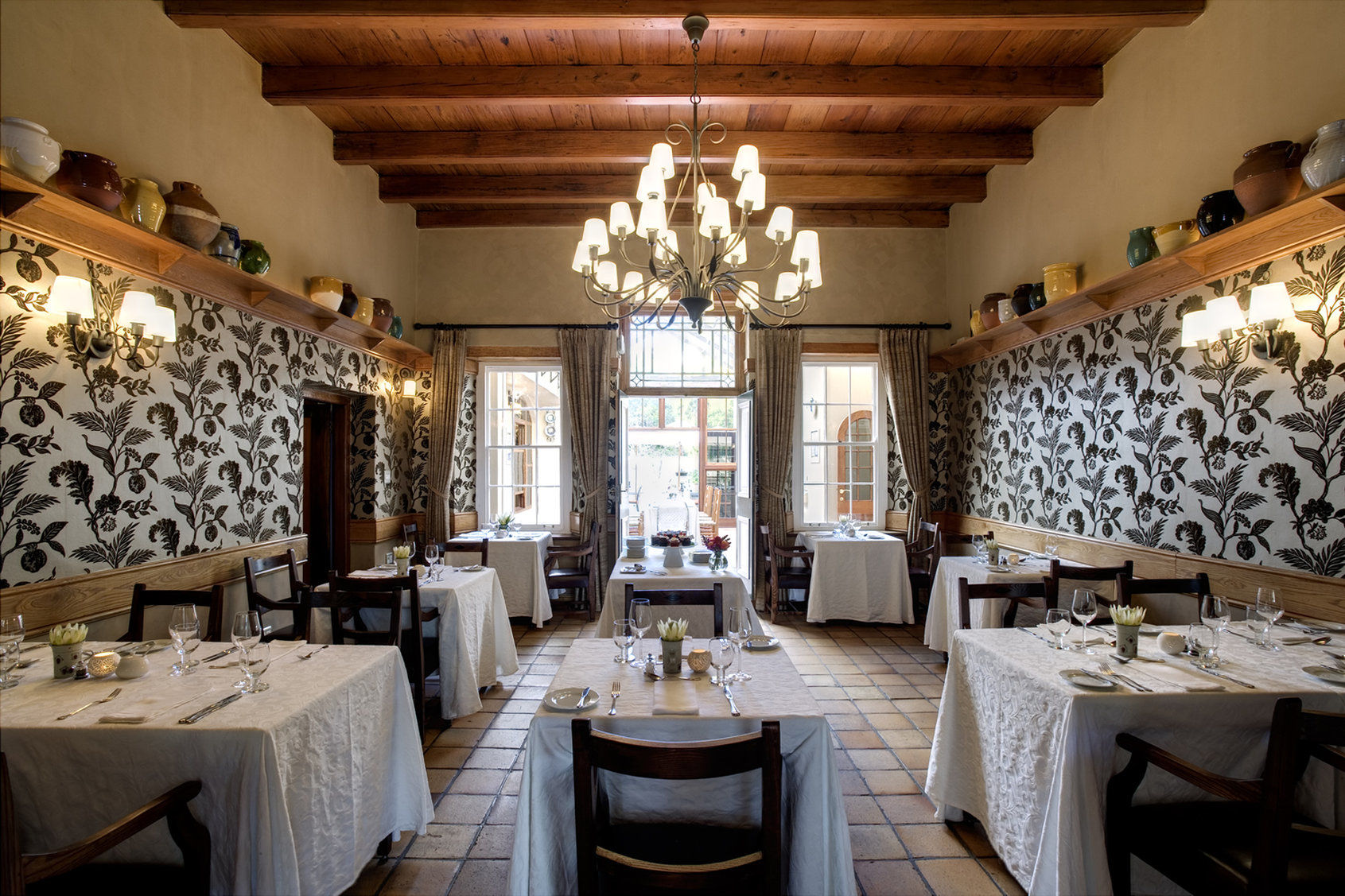 Coopmanhuijs Boutique Hotel & Spa Stellenbosch Restaurant bilde